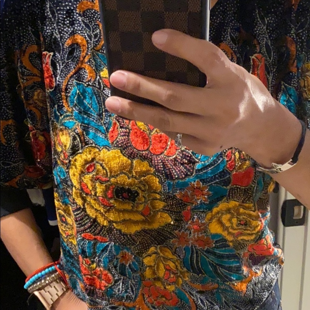 Floral Multicolor Blouse - Picture 2 of 10